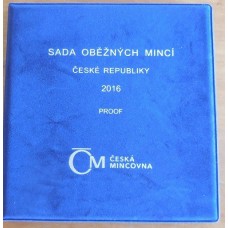 Sada oběžných mincí ČR 2016 PROOF