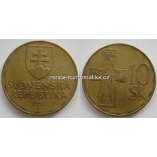 10 Sk 1993 - 10 Korún Slovenských