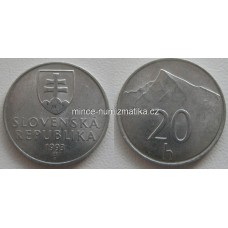 20 halier 1993 RL Slovensko